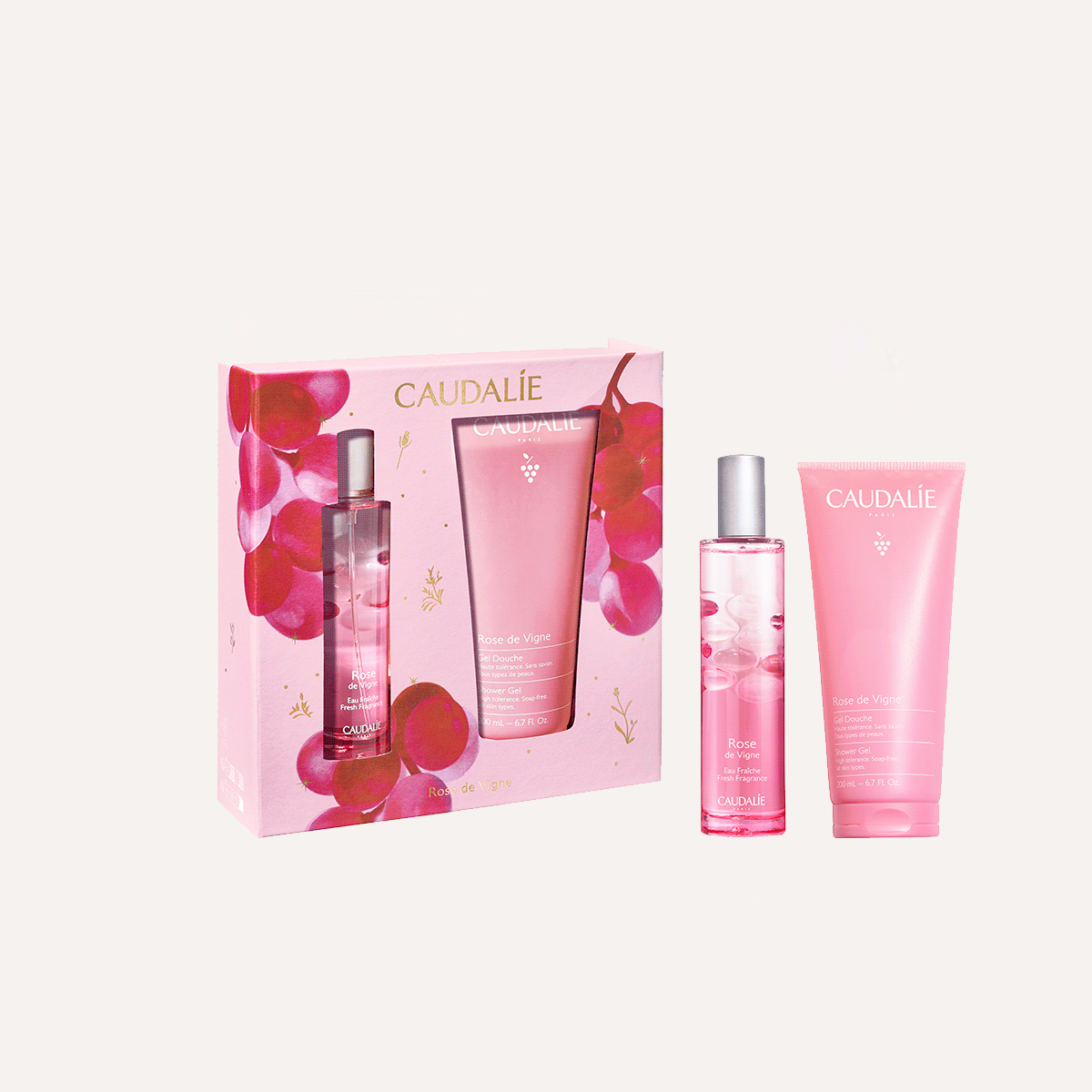 Парфюмерный набор Rose de Vigne французский шарм