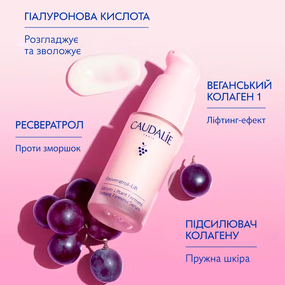 Resveratrol-Lift Укрепляющая сыворотка с мгновенным эффектом лифтинга, сменный блок