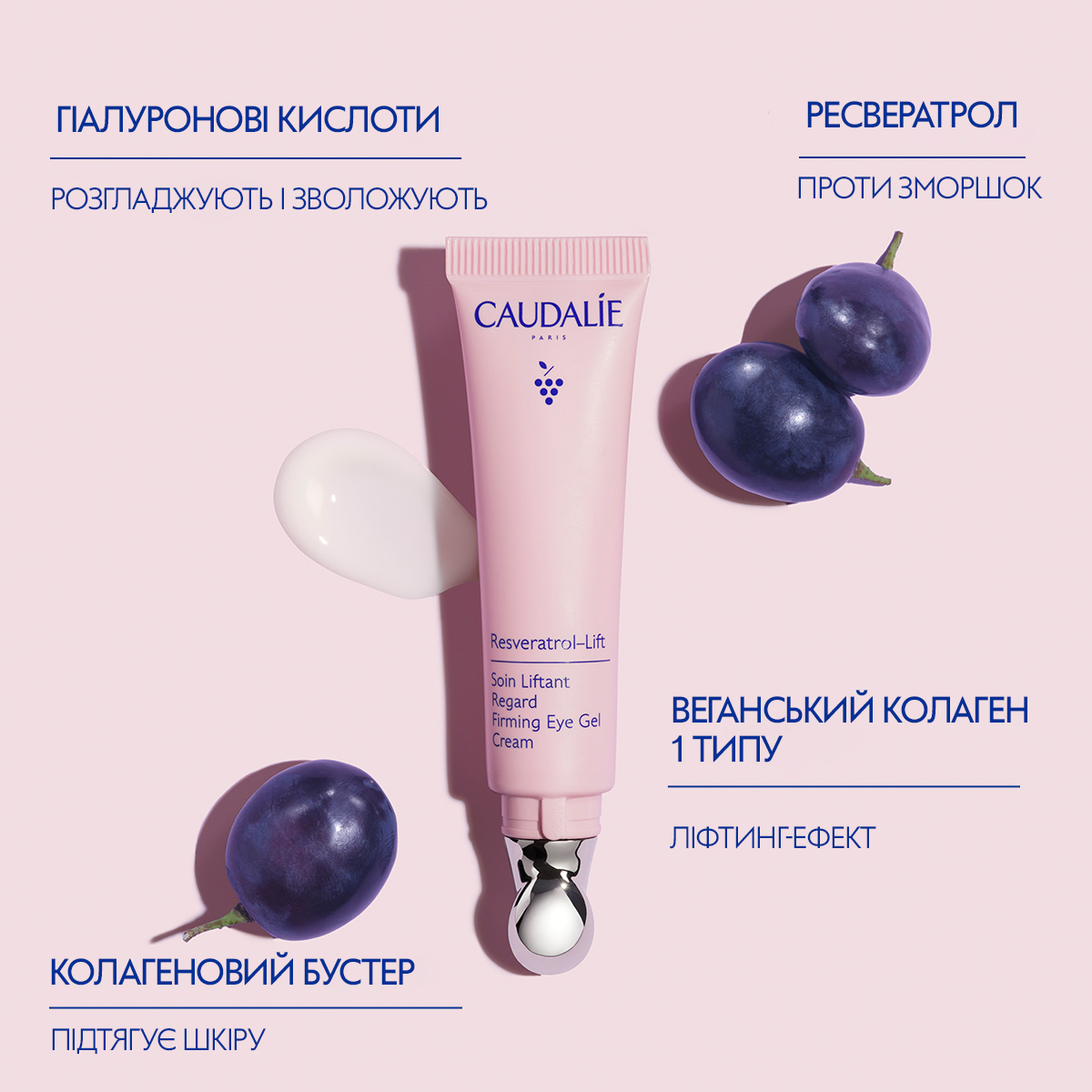 Resveratrol-Lift Гель-крем для контуру очей з пептидами