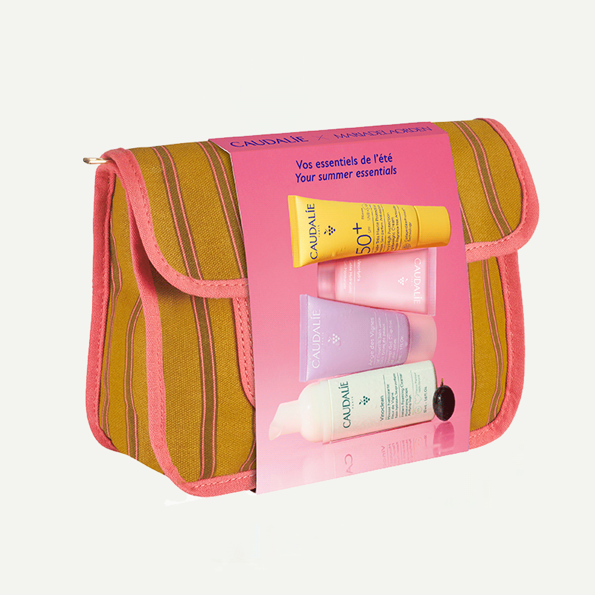 Дорожный набор Caudalie Essentials x Maria de la Orden