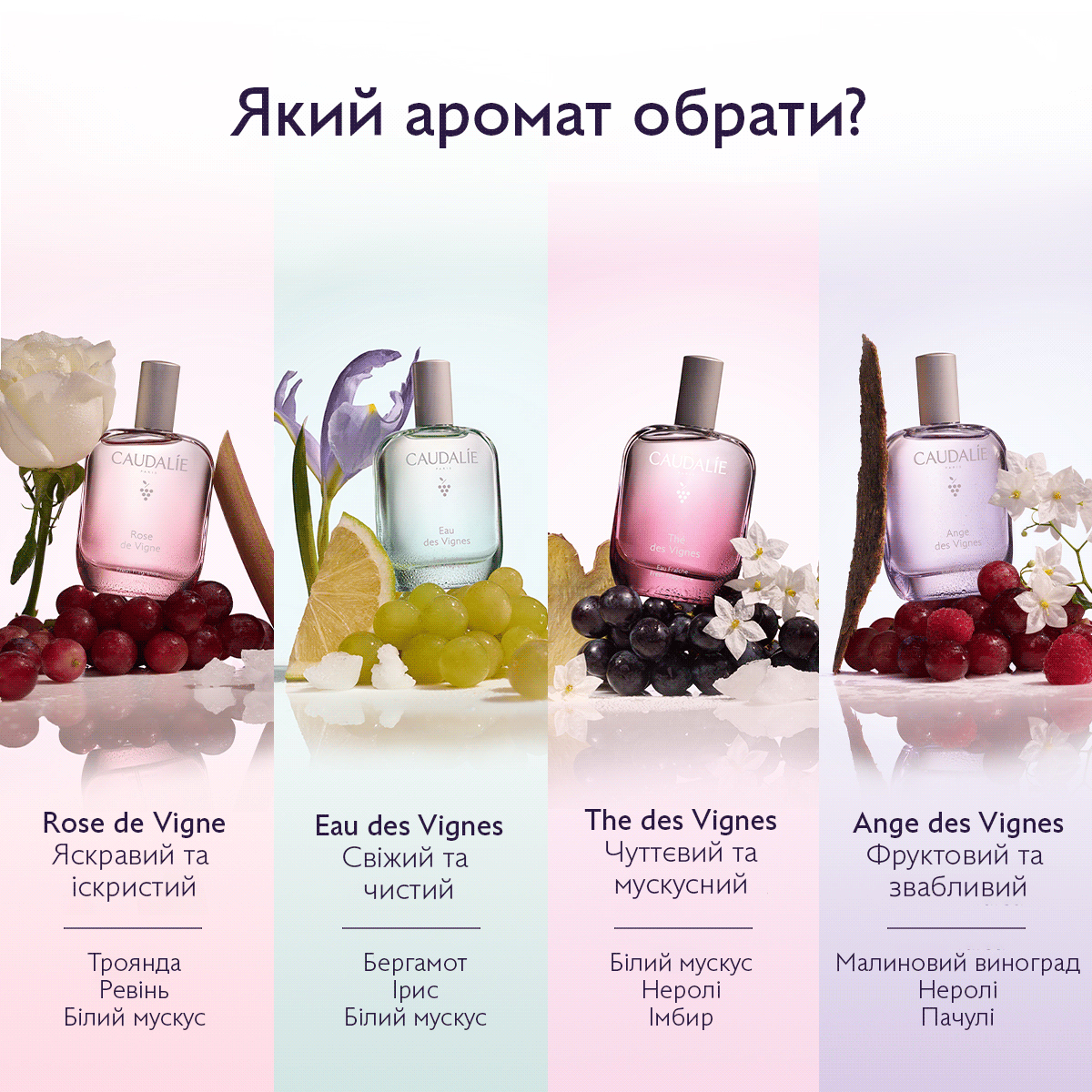 Освежающая туалетная вода Eau Des Vignes